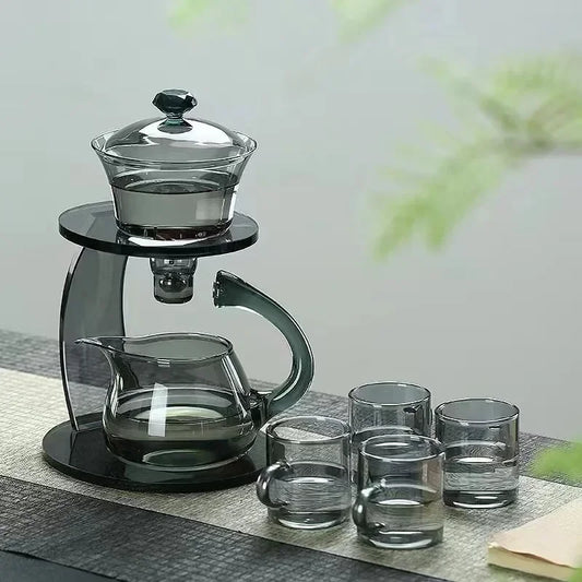 Magnetic Ion Serenity Brew Teapot - Smoky Glass Edition